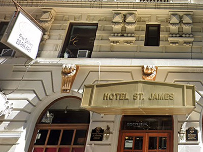 Manhattan Budget Hotels NYC Cheap Travel Vacation Stay Hotel St. James